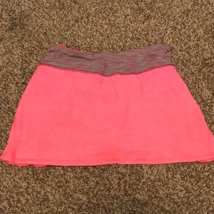 Lululemon Nylon and Spandex Scooter Skirt